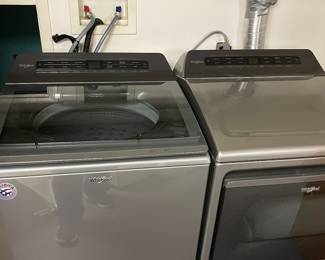 Whirlpool washer and dryer