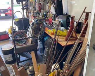 Recreation equipment, car detailing, extension cords