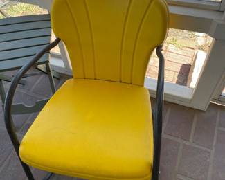 Vintage patio chairs