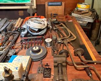 Tools ,and several tool boxes 