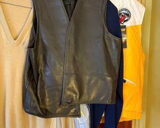 Leather Vest 