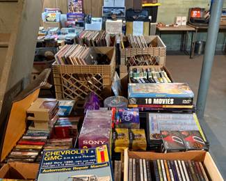 DVDs , Vintage albums 