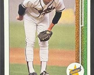 1989 Upper Deck 17 John Smoltz Rookie Braves