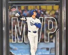 2025 Topps Now OS7 Shohei Ohtani MVP Winner CGC 10 GEM Gold Label Pristine