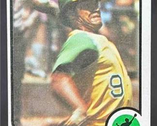 1973 Topps 255 Reggie Jackson Athletics