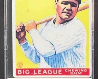 1933 Goudey 53 Babe Ruth 2873 Sealed Rare R N Porcelain Ceramic