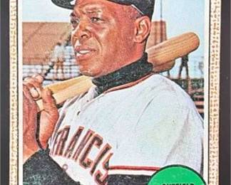 1968 Topps 50 Willie Mays Giants