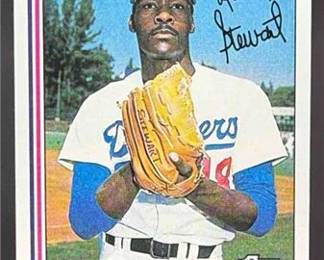 1982 Topps 213 Dave Stewart Rookie Dodgers