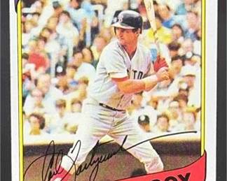 1980 Topps 720 Carl Yastrzemski AllStar Red Sox