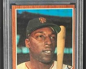 1962 Topps 544 Willie McCovey Giants PSA 6 High Number RARE