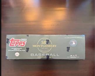 2022 Topps 582 Montgomery Baseball Factory Sealed Complete Set 660 Card Ohtani