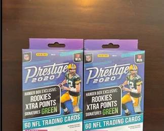 2020 Prestige Football Hanger Box Lot of 2 Burrow Herbert Rokie