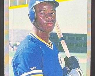 1989 Fleer 548 Ken Griffey Jr. Rookie Mariners