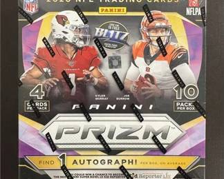 2020 Prizm Fanatics Exclusive Factory Sealed Mega Box 1 Auto Burrow Herbert RC