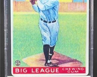 1933 Goudey 144 Babe Ruth Record 2873 Sealed Rare R N Porcelain Ceramic