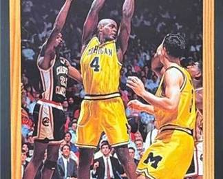 1993 Classic Draft Picks Chris Webber PR2 Collectors Club Charter Promo Rookie