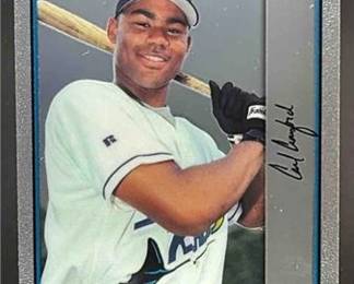 1999 Bowman Chrome 440 Carl Crawford Rookie