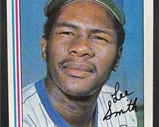 1982 Topps 452 Lee Smith Rookie Cubs