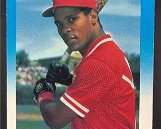 1987 Fleer 204 Barry Larkin Rookie Reds
