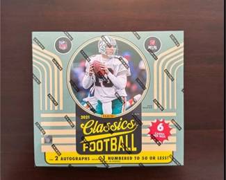 2021 Panini Classics Football Factory Sealed Hobby Box Trevor Lawerence RC