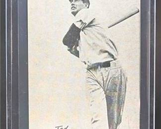 1947 Bond Bread Ted Williams Boston Red Sox