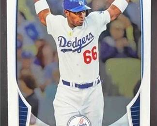 2013 Bowman Chrome 78 Yasiel Puig Rookie Dodgers Rookie