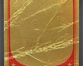 1965 Topps Golden Embossed All Star 19 Roberto Clemente