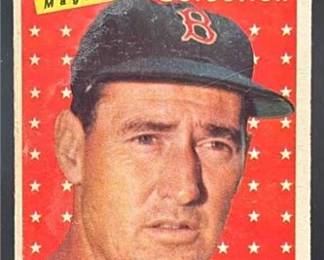 1958 Topps 485 Ted Williams Red Sox All Star HOF