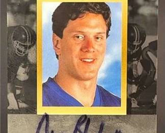 1996 Pinnacle Laserview Inscriptions Drew Bledsoe 2775 Auto