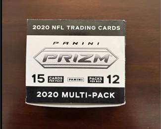 2020 Panini Prizm Football Cello Box 12 Packs Justin Herbert Burrow RC