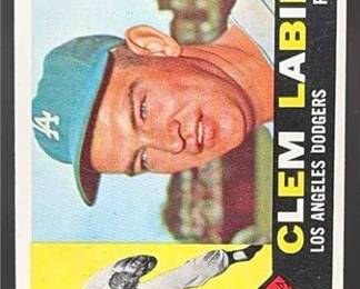 1960 Topps 29 Clem Labine Dodgers