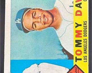 1960 Topps Tommy Davis 509 Rookie Dodgers