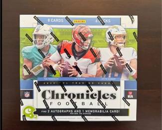2020 Chronicles Football Factory Sealed Hobby Box Joe Burrow Justin Herbert RC