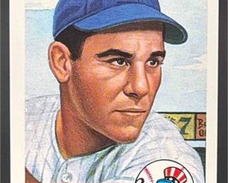 1953 Topps Baseball Yogi Berra 104 New York Yankees Archives