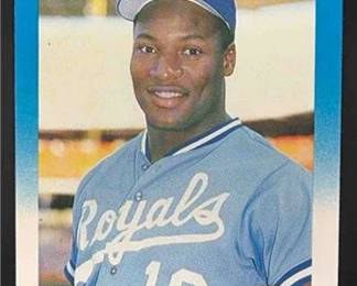 1987 Fleer 369 Bo Jackson Rookie Royals