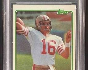 1981 Topps 216 Joe Montana Rookie 49ers PSA Graded