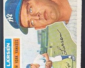 1956 Topps 332 Don Larsen Yankees