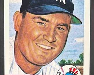 1953Topps Baseball 77 John Mize Yankees Archives