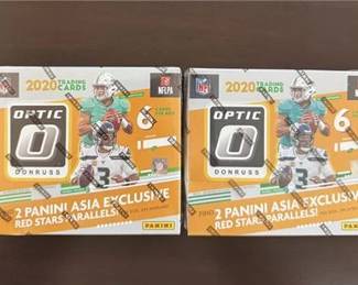 2020 Donruss Optic TMALL Football Hobby Box Lot Factory Sealed Burrow Herbert