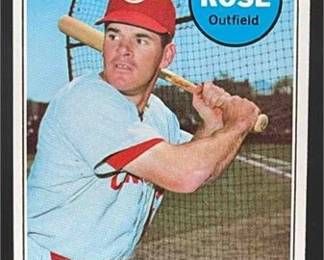 1969 Topps 120 Pete Rose Reds