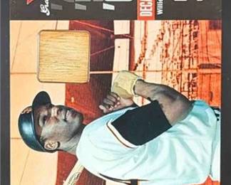 2006 Fleer Goats of the Game Decade Greats Willie McCovey Bat Card