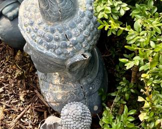 Cement Asian Garden Art