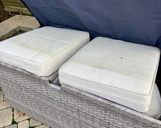 Wicker Storage Deck Box