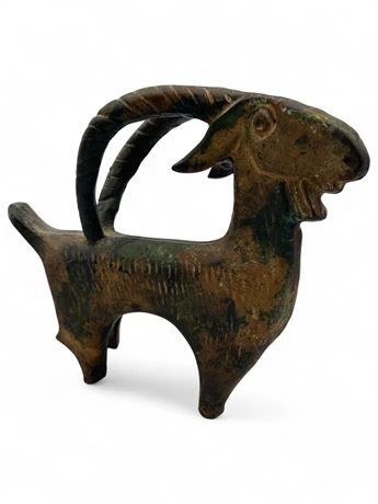 Cast Iron IbexGoat Doorstop