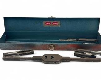 Vintage SK Wayne Tap And Die Set With Bay State and Morse Taps