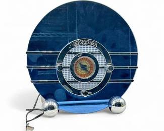 Crosley Collectors Edition CR37 Bluebird Art Deco Design Radio