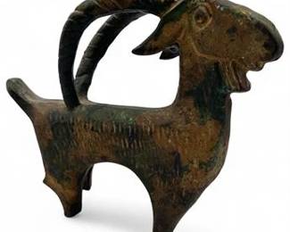 Cast Iron IbexGoat Doorstop