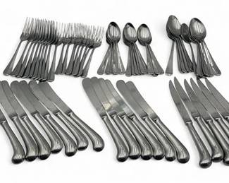 Large Collection Of Stainless Steel Flatware