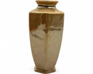 Vintage Japanese Hexagonal Vase