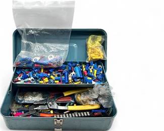 Portable Metal Electrical Tool Box
